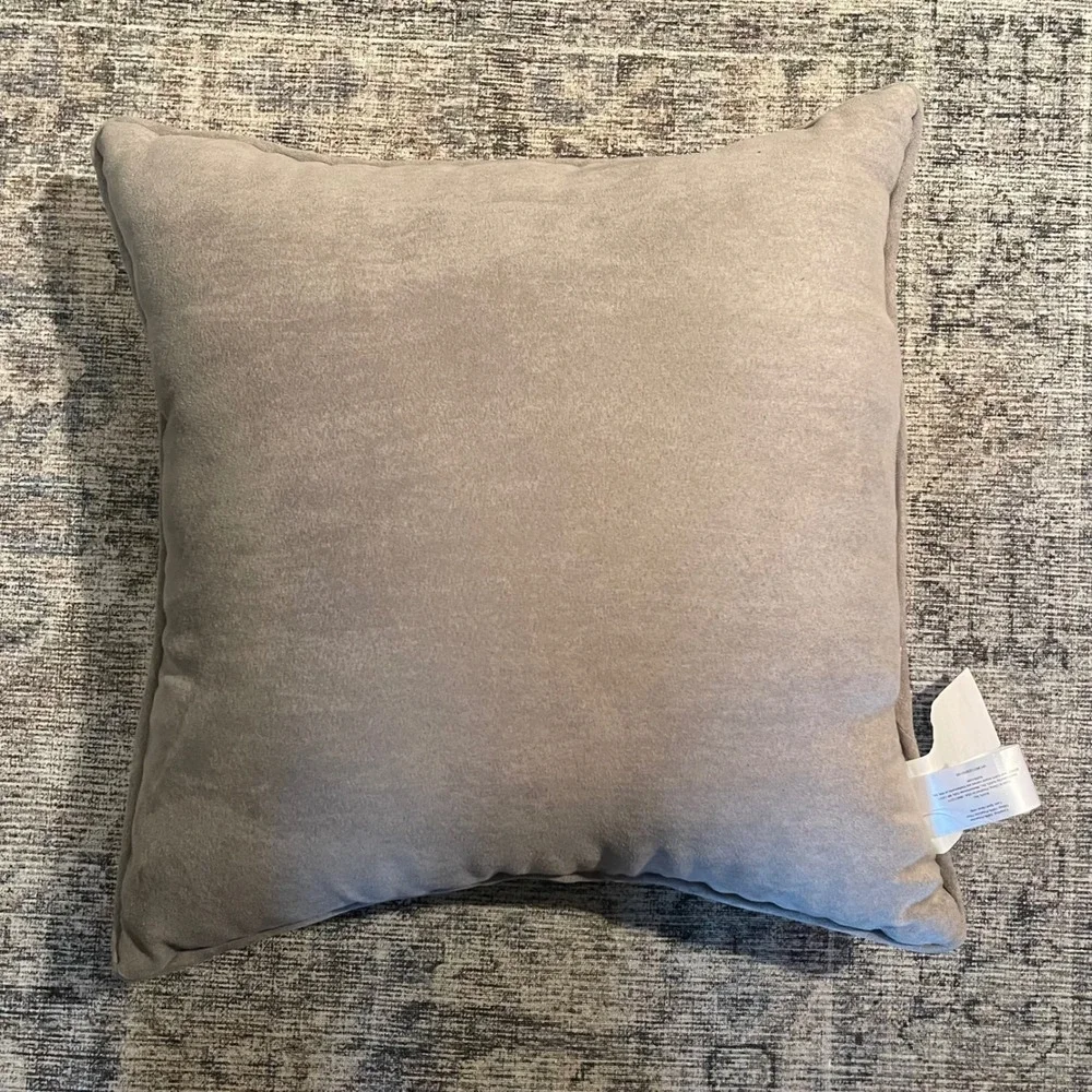 Sonoma Throw‎ Pillow 18x18 Natural Sunflower Accent Cushion